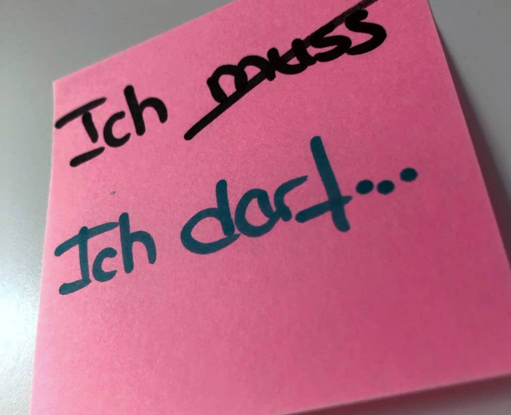 Postit,müssen,dürfen