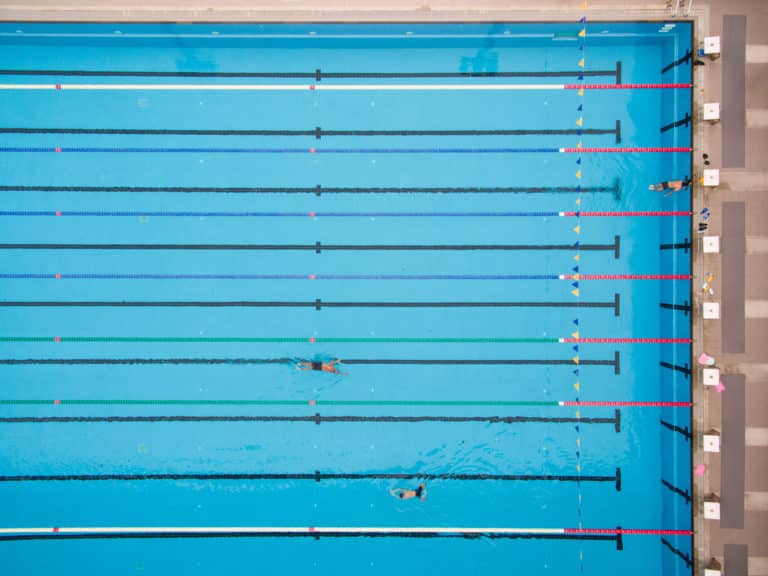 Swimming Pool, Bahn, freischwimmen, kraftvoll, resilient, widerstandsfähig